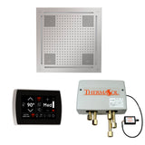 ThermaSol WHSPSR Wellness Shower Package - HydroVive 18 Rainhead + SignaTouch Wall Mount Control + Digital Shower Valve ThermaSol