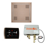 ThermaSol WHSPSR Wellness Shower Package - HydroVive 18 Rainhead + SignaTouch Wall Mount Control + Digital Shower Valve ThermaSol