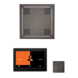 ThermaSol WHSTP10S Wellness Steam Package - HydroVive 18 Rainhead + ThermaTouch2 10" Control + SteamVection Square Steam Head ThermaSol