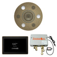 ThermaSol WSP15R Wellness Shower Package - Serenity Advanced Round Rainhead + ThermaTouch2 15" Control + Digital Shower Valve ThermaSol
