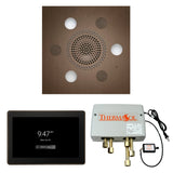 ThermaSol WSP15S Wellness Shower Package - Serenity Advanced Square Rainhead + ThermaTouch2 15" Control + Digital Shower Valve ThermaSol