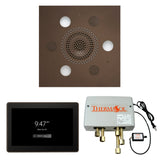 ThermaSol WSP15S Wellness Shower Package - Serenity Advanced Square Rainhead + ThermaTouch2 15" Control + Digital Shower Valve ThermaSol