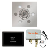 ThermaSol WSP15S Wellness Shower Package - Serenity Advanced Square Rainhead + ThermaTouch2 15" Control + Digital Shower Valve ThermaSol