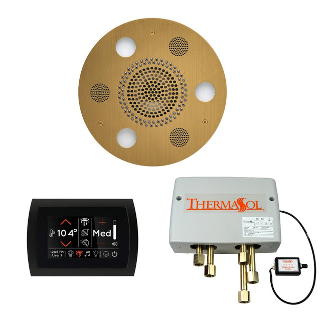 ThermaSol Wellness Shower Package with SignaTouch Round ThermaSol
