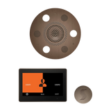 ThermaSol WSTP10R Wellness Steam Package - Serenity Advanced Round Rainhead + ThermaTouch2 10" Control + SteamVection Round Steam Head ThermaSol