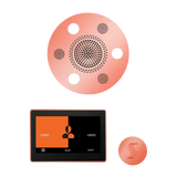 ThermaSol WSTP10R Wellness Steam Package - Serenity Advanced Round Rainhead + ThermaTouch2 10" Control + SteamVection Round Steam Head ThermaSol