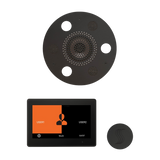 ThermaSol WSTP10R Wellness Steam Package - Serenity Advanced Round Rainhead + ThermaTouch2 10" Control + SteamVection Round Steam Head ThermaSol