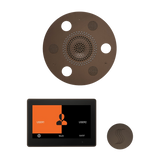 ThermaSol WSTP10R Wellness Steam Package - Serenity Advanced Round Rainhead + ThermaTouch2 10" Control + SteamVection Round Steam Head ThermaSol