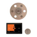 ThermaSol WSTP10R Wellness Steam Package - Serenity Advanced Round Rainhead + ThermaTouch2 10" Control + SteamVection Round Steam Head ThermaSol