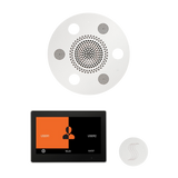 ThermaSol WSTP10R Wellness Steam Package - Serenity Advanced Round Rainhead + ThermaTouch2 10" Control + SteamVection Round Steam Head ThermaSol