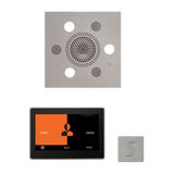 ThermaSol WSTP10S Wellness Steam Package - Serenity Advanced Square Rainhead + ThermaTouch2 10" Control + SteamVection Square Steam Head ThermaSol