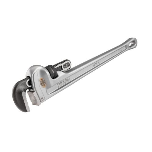 RIDGID 31105 824 24" Aluminum Straight Pipe Wrench