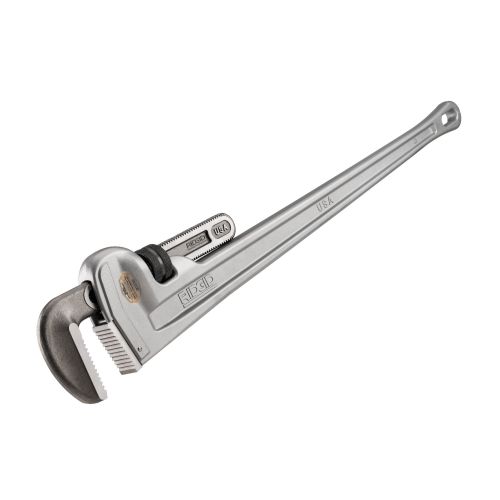 RIDGID 31115 848 48" Aluminum Straight Pipe Wrench