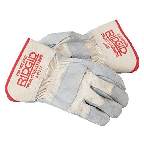 RIDGID 41937 Leather Drain Cleaning Gloves