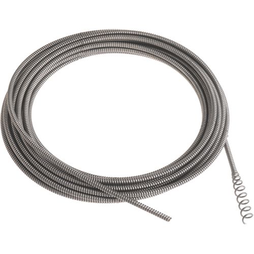RIDGID 50657 S-3 Drum Cable 1/4" x 35' with Funnel Auger