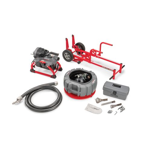Ridgid 64678 K-5208 Sectional Drain Cleaner with Cart, Cables, Carriers & Toolbox