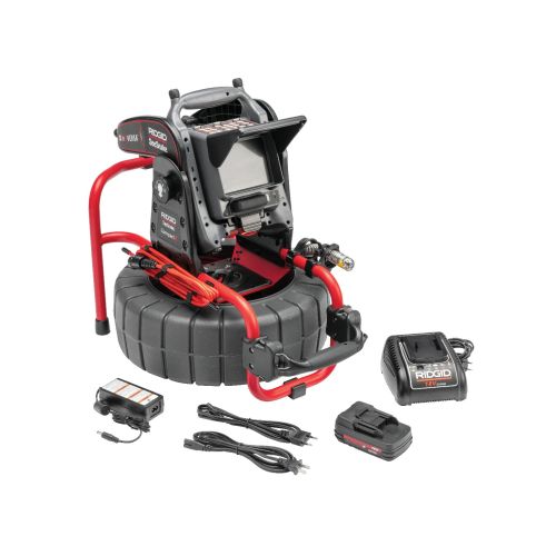 RIDGID 65103 Seesnake Compact2 with VERSA Monitor, Battery, and Charger