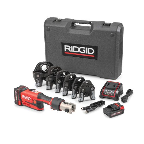 RIDGID 67178 RP-351 Battery Press Tool Kit with Propress Jaws (1/2"-2")