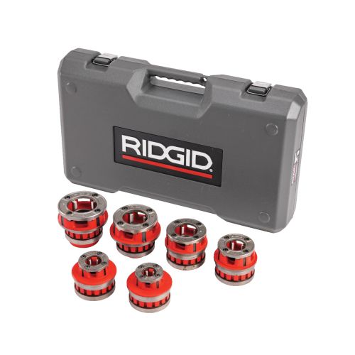 RIDGID 74483 12-R 1/2"-2" BSPT High Speed Die Head Kit