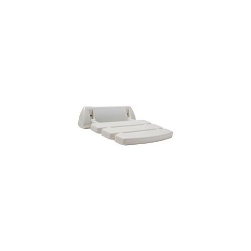 Amerec 9270-02 Relax Fold Down White Shower Seat