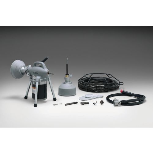 RIDGID 59000 K-50-8 Sectional Machine w/ A-17-A, A-17-B & A30 Cable Kit