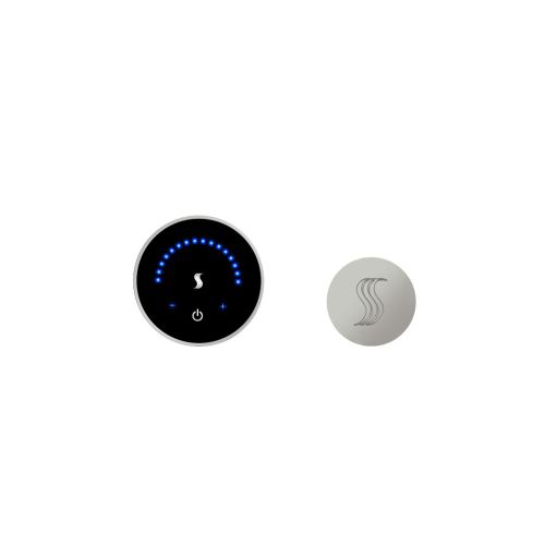 ThermaSol MicroTouch Round Wall-Mount Control & Steam Head Kit