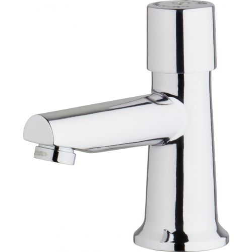 Chicago Faucet 3500-E2805ABCP Single Supply Metering Sink Faucet