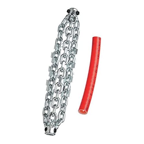 Ridgid 64318 FlexShaft Knocker 5/16" Cable 3 Chain Carbide Tip (4" Pipe)