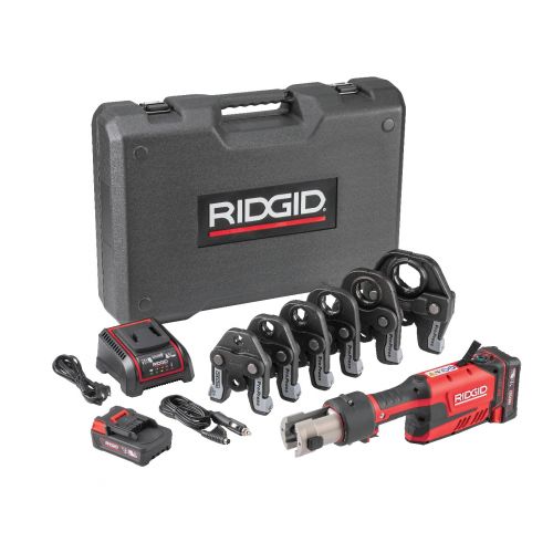 Ridgid 67178 RP-351 Battery Press Tool Kit with Propress Jaws (1/2"-2")