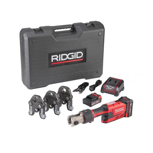 Ridgid 67183 RP-351 Battery Press Tool Kit with Propress Jaws (1/2"-1")