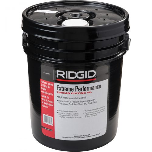 Ridgid 74047 Extreme Performance Stainless Steel Thread Cutting Oil - 5 Gallons