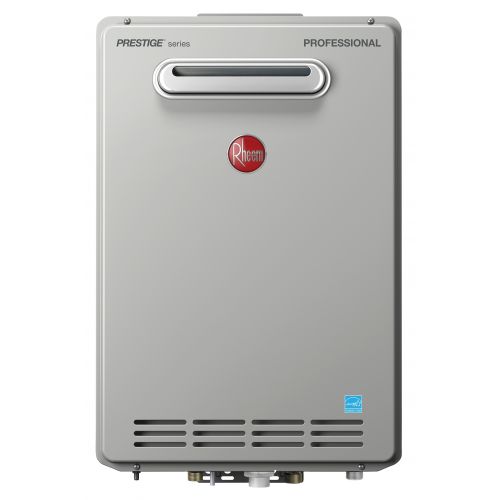 Rheem RTGH-68XLN-2 HE Natural Gas Condensing Tankless Water Heater (Outdoor)