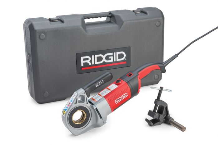 RIDGID 44913 600-I Power Drive Threader with Case and Support Arm