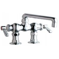 Chicago Faucets 772 Abcp Universal Deck Mounted Sink Faucet